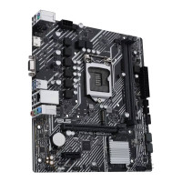 Placa mãe Prime H510M-K micro ATX Intel® H510 (LGA 1200) com PCIe 4.0, slot M.2 de 32Gbps, Ethernet Intel® 1 Gb, HDMI, D-Sub, USB 3.2 Gen 1 Tipo-A, SATA 6 Gbps, header COM e header RGB - 1073