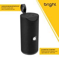 Caixa De Som Portátil Bright , Bluetooth, Cartão SD E Auxiliar - C01 - 79349 - 1244