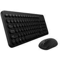 Combo Sem Fio: Mouse E Teclado Multimídia Teclas Redondas - 0585 - 1823