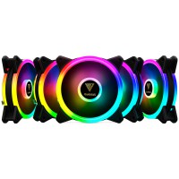 Kit Gamdias Com 5 Fans RGB - Aeolus M2-1205R - 1796