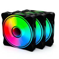 Kit One Power Com 3 Fans RGB - Radiant X3 - FN-701 - 1791