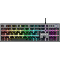 Teclado Gamer Fortrek Holt Grafite Rainbow