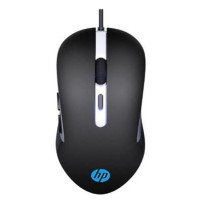 Mouse Gamer HP, USB, 2400 DPI, LED, Preto - G210 - 1020