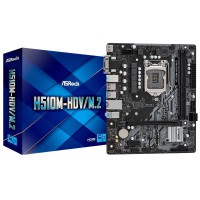 Placa Mãe ASRock Intel 1200, H510M 10º Geração HDV, M.2 2xDDR4, HDMI,DVI E VGA - H510M-HDV/M.2 - 1005462 - 1502