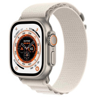 Apple Watch Ultra Mqf03ll/a 49mm, M, Apine,Titanium Starlight