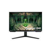 1184 - Monitor Gamer Samsung Odyssey G40 27", 240 Hz, 1ms, Ajuste de Altura, HDMI e Série G40 Preto