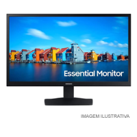 1063 MONITOR SAMSUNG 24" FULL HD 75HZ IPS AJUSTE DE ALTURA ROTACAO INCLINACAO HDMI DP USB FREESYNC - LF24T450FQLMZD