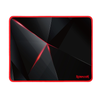 Mousepad Gamer Redragon Capricorn Tecido Preto e Vermelho 330x260mm P012