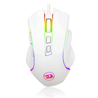 Mouse Gamer Redragon Griffin Lunar White RGB M607W - 1150