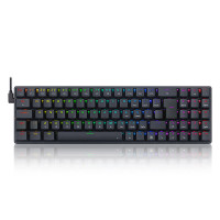 Teclado Mecânico Gamer Ashe RGB Preto Switch Azul - K626-KB-B (PT-BLUE) - 1151