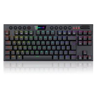 Teclado Mecânico Gamer Redragon Horus TKL RGB Preto Switch Azul K622-RGB (PT-Blue) - 855