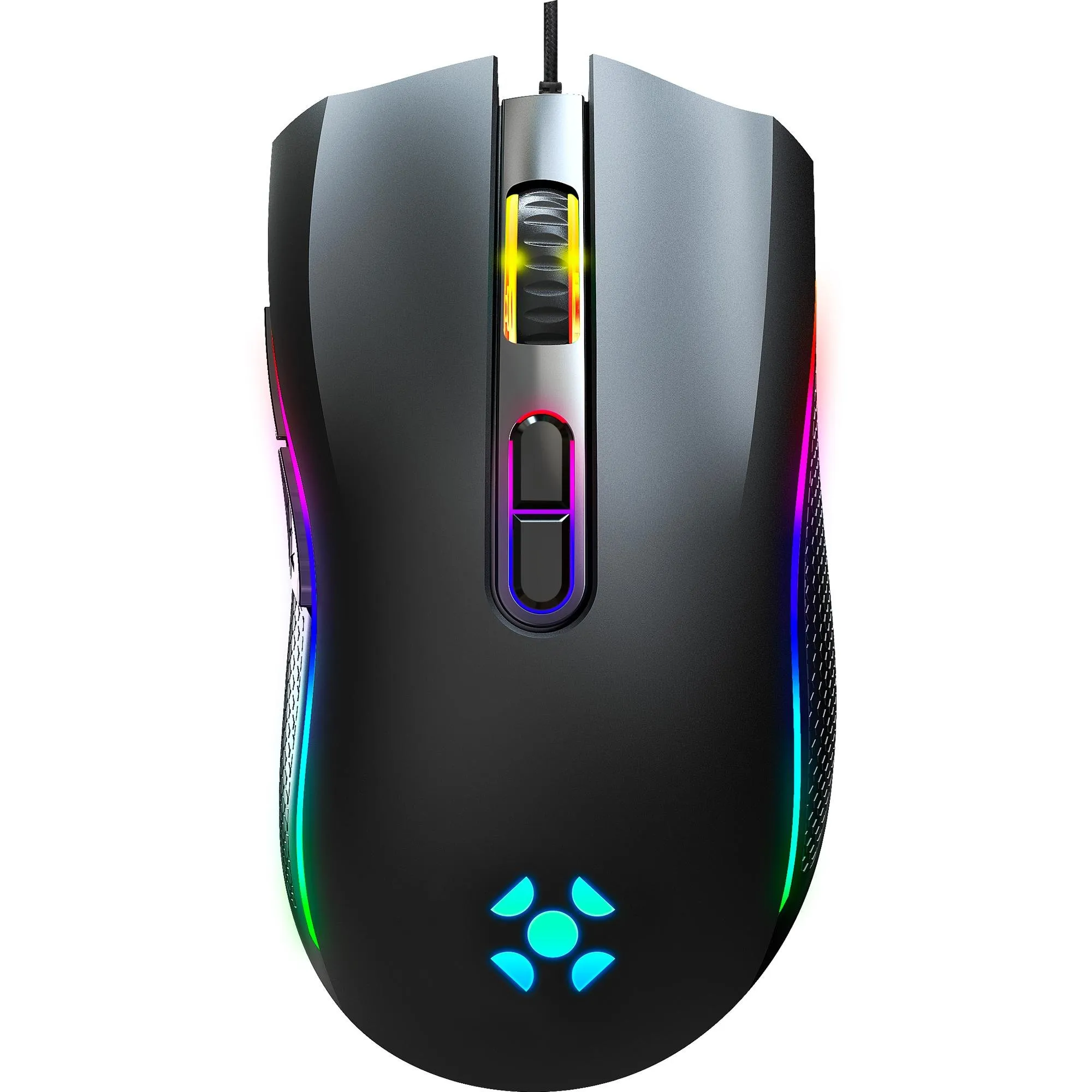 MOUSE GAMER RGB FORTREK BLACK HAWK - 2357