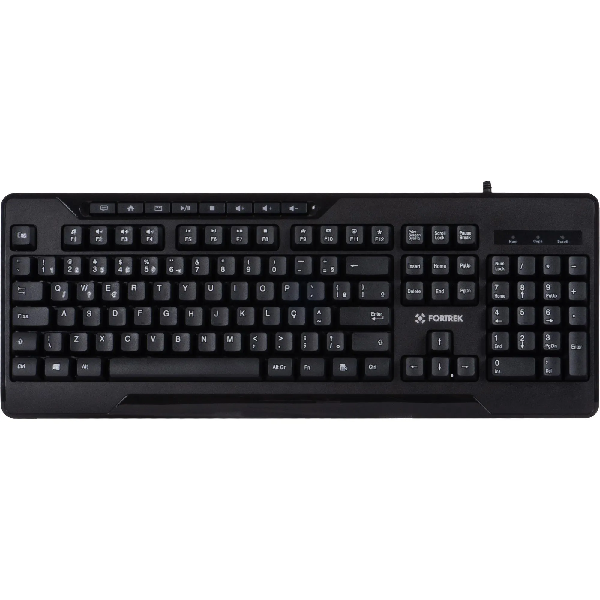 TECLADO MULT FORTREK FK423K - 2869