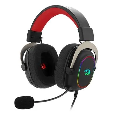 HEADSET GAMER REDRAGON ZEUS X RBG /  USB 7.1 SURROUND - PRETO (H510-RGB) - 1401